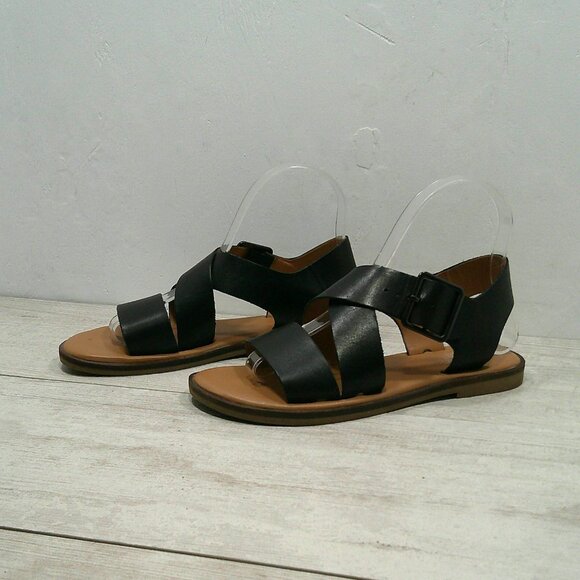 FRANCO SARTO Leather Minimalist Strappy KARA Sandal Size 6M | UK 4 | EUR 36 - Picture 9 of 11